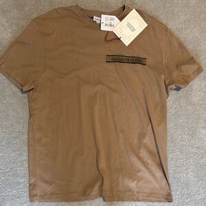 Alexander McQueen Brown Short Sleeve Tee
